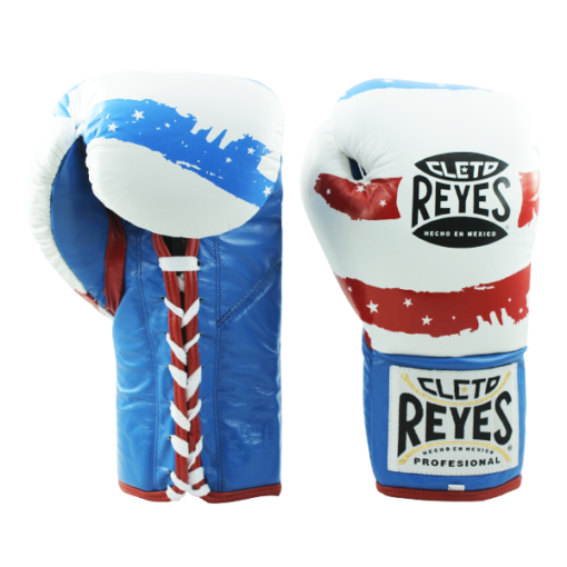 Cleto Reyes Professional Fights Boxing Gloves USA Flag