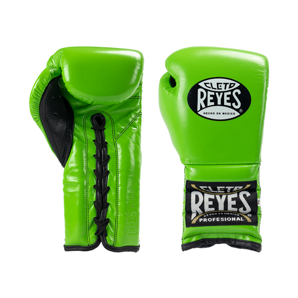  CLETO REYES Traditional Professional Boxing Gloves with Laces  for Training, Sparring and Heavy Punching Bags for Men and Women, MMA,  Kickboxing, Muay Thai, 14oz, Black CRE : Everything Else