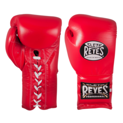 Cleto Reyes Traditional Training Lace Gloves Red