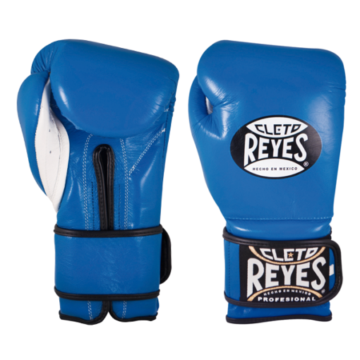 Cleto Reyes Training Gloves with Hook and Loop Closure - Electric Blue