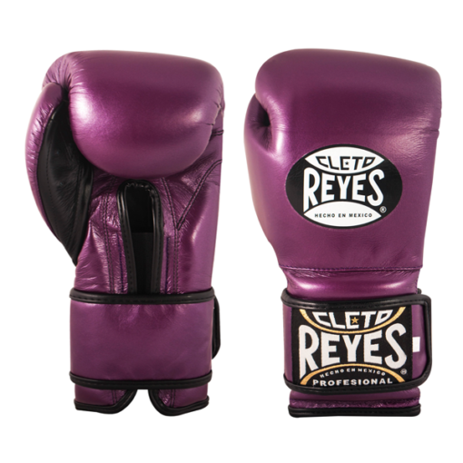 Cleto Reyes Training Gloves with Velcro Closure Metallic Purple