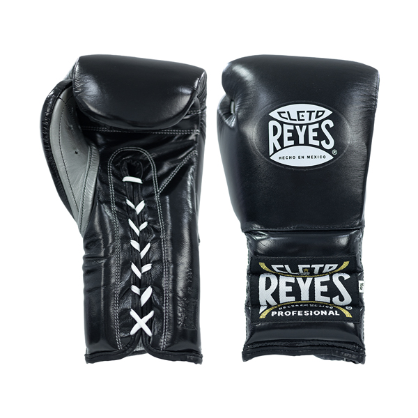 Guantes de boxeo Cleto Reyes Entrenamiento Tradicional CE4 Oro con cordones  -  – Combat Arena