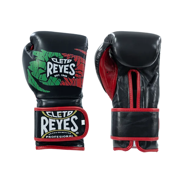 Cleto Reyes Training Gloves with Hook and Loop Closure - Black